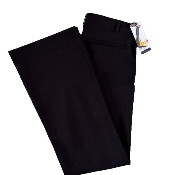 Betabrand Black Dress Yoga Bootcut Ponte Pants NWT Size Medium - Picture 5 of 12